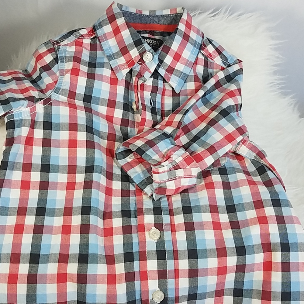Oshkosh boys button shirt size 3T